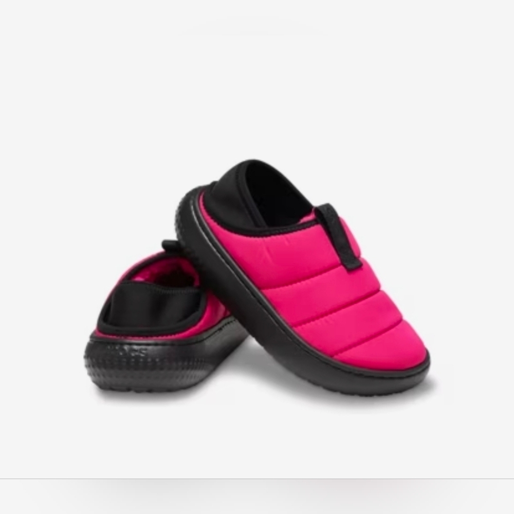 Crocs Classic Puff Moc Warm-Lined Slip On Clog, Sz 9 Women's, Size 7 Men's, NWT